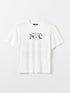 LC Waikiki Crew Neck Printed Combed Cotton Men's T-Shirt